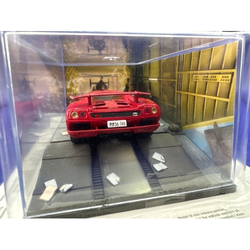 42 - James Bond Scale Diecast, Unopened Bubble Card. Lamborghini Diablo, Die Another Day