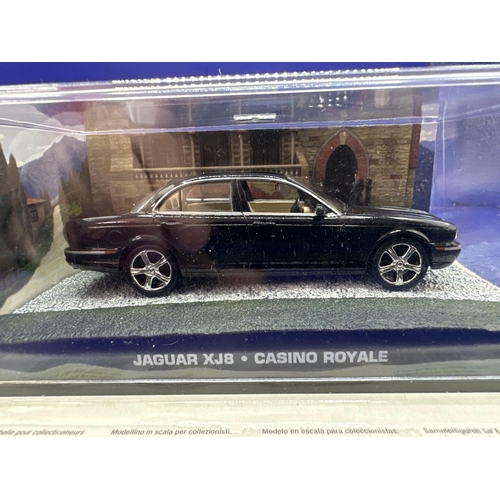 47 - James Bond Scale Diecast, Unopened Bubble Card. Jaguar XJ8, Casino Royale