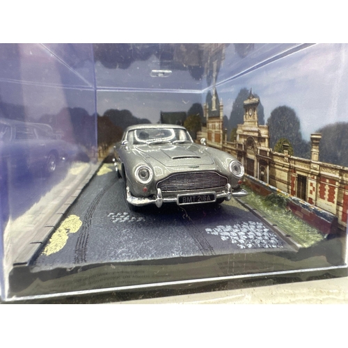 52 - James Bond Scale Diecast, Unopened Bubble Card. Aston Martin DB5, Thunderball