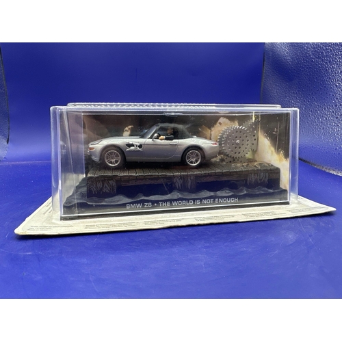 55 - James Bond Scale Diecast, Unopened Bubble Card. BMWZ8, the world is not enough.