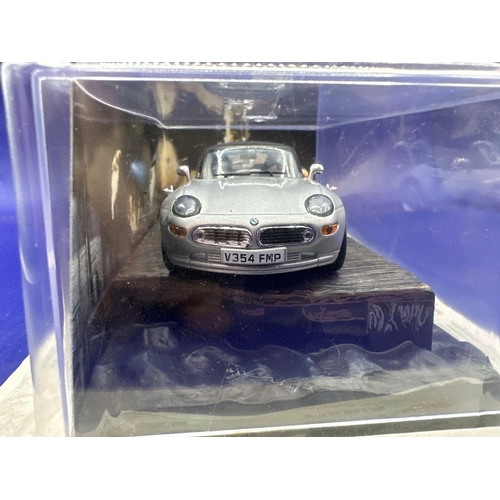 55 - James Bond Scale Diecast, Unopened Bubble Card. BMWZ8, the world is not enough.