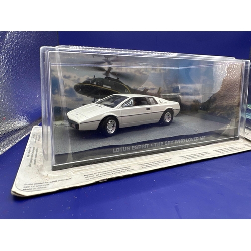 56 - 2 x James Bond Scale Diecast, Unopened Bubble Card. Lotus Esprit, the spy who loved me. One under wa... 