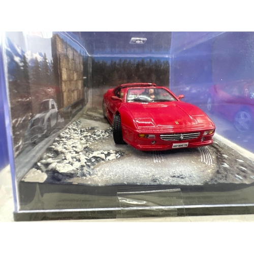 60 - James Bond Scale Diecast, Unopened Bubble Card. Ferrari, F355 GTS, goldeneye.