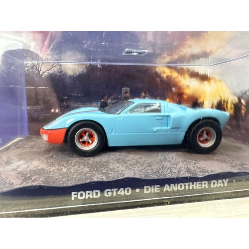 61 - James Bond Scale Diecast, Unopened Bubble Card. Ford, GT 40, die another Day