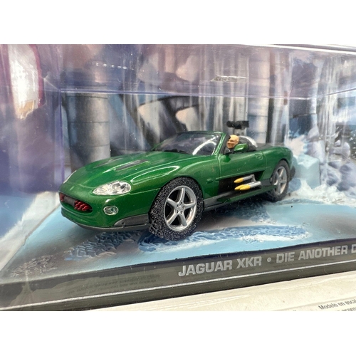 64 - James Bond Scale Diecast, Unopened Bubble Card. Jaguar XKR, die another Day