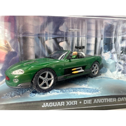 64 - James Bond Scale Diecast, Unopened Bubble Card. Jaguar XKR, die another Day