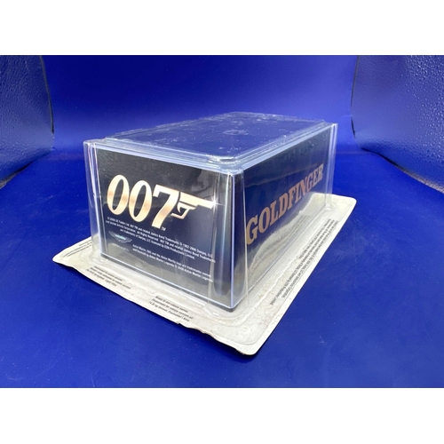 67 - James Bond Scale Diecast, Unopened Bubble Card. Aston Martin DB5 Goldfinger