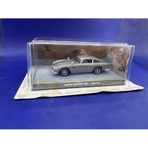 73 - James Bond Scale Diecast, Unopened Bubble Card. Aston Martin DB5 from Skyfall.