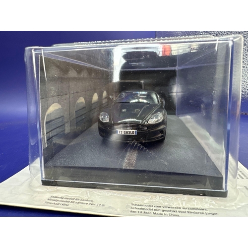 74 - James Bond Scale Diecast, Unopened Bubble Card. Aston Martin DBS from quantum of solace.