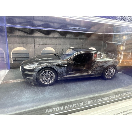 74 - James Bond Scale Diecast, Unopened Bubble Card. Aston Martin DBS from quantum of solace.