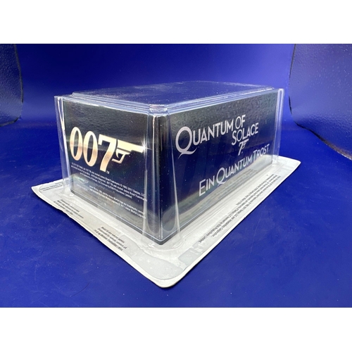 74 - James Bond Scale Diecast, Unopened Bubble Card. Aston Martin DBS from quantum of solace.