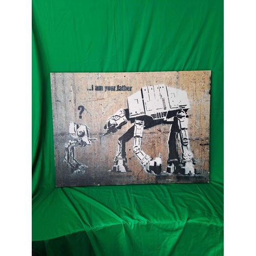 551 - 92cm by 67cm Banksy print