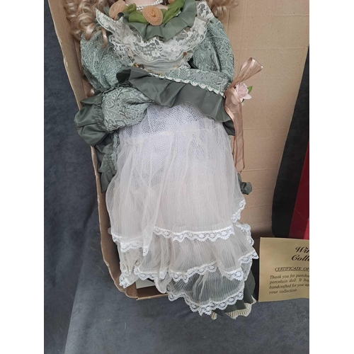 Windsor collection best sale genuine porcelain doll