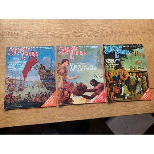 508 - The British Empire Bbc Tv Time Life Books. Issues Included Are As Follows 2-7,10,11,13,15-18 20-22,2... 