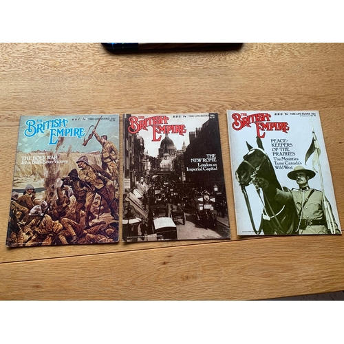 508 - The British Empire Bbc Tv Time Life Books. Issues Included Are As Follows 2-7,10,11,13,15-18 20-22,2... 