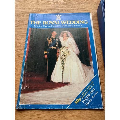 509 - Dianna Princess Of Wales Tribute Collection &Amp; The Royal Wedding Evening Post Souvenir Book