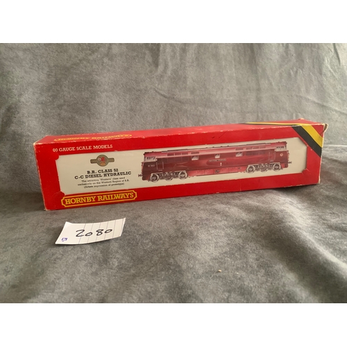 329 - Hornby Railway 00 gauge B.R class 52 c-c diesel hydraulic (r.352)