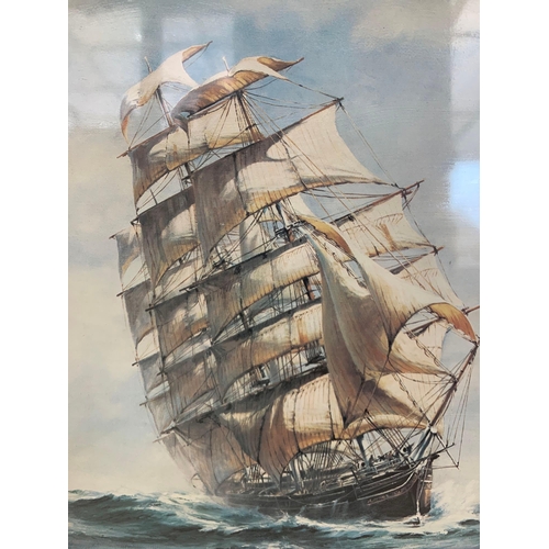 503 - Art Print By Robert Taylor The Cutty Sark Print By Robert Taylor 63 X 47Cm