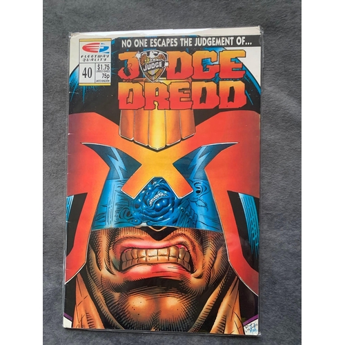 900 - Fleetway Quality Comics, Judge Dredd, 1989/90 Issues 8, 14, 40