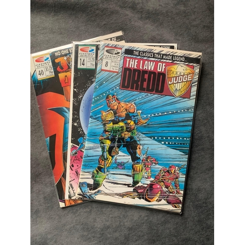 900 - Fleetway Quality Comics, Judge Dredd, 1989/90 Issues 8, 14, 40