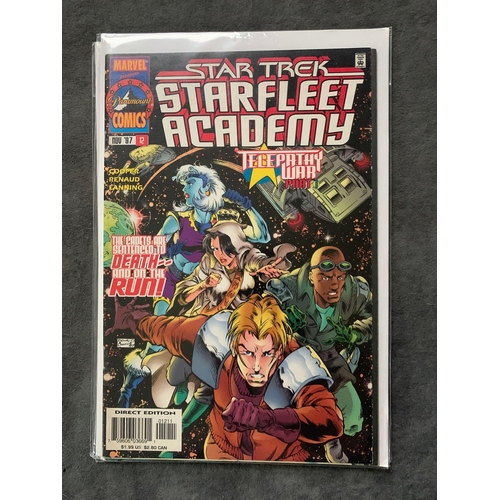 891 - Marvel, Star Trek, Star Fleet Academy 1997 Issues 2, 4, 12 And Star Trek Issue 16