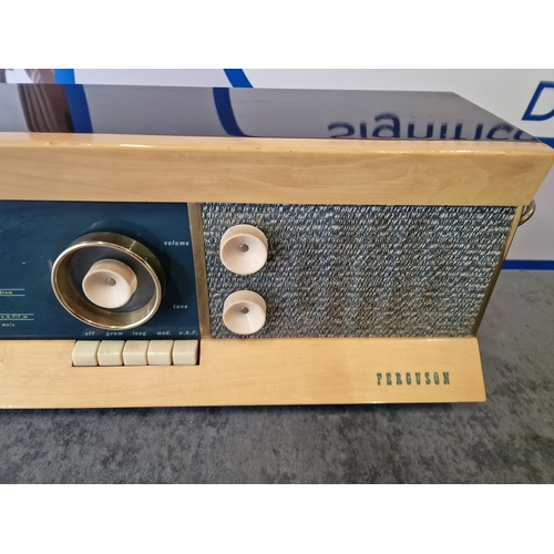 554 - Ferguson Radio Corporation  Futura 388A An AC mains AM/FM table radio covering the MW (188-545 metre... 