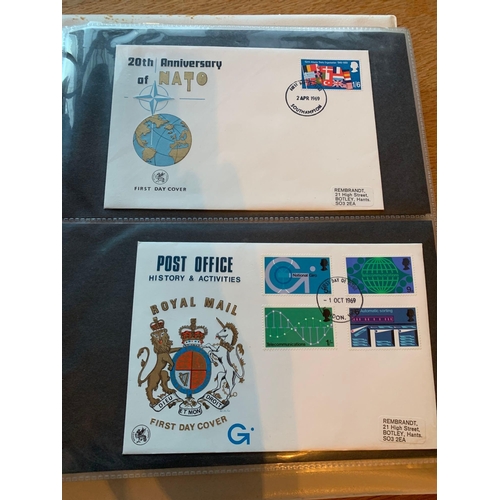 514 - First Day Covers Definitive 1960S Aprox 120 First Day Covers Included