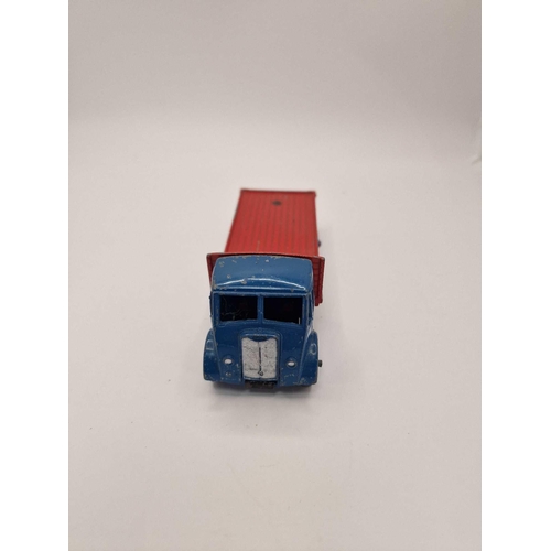 285 - A collection of Dinky diecast models x 3 unboxed comprising of Dinky #512 Guy Flat Truck Blue/Red (1... 