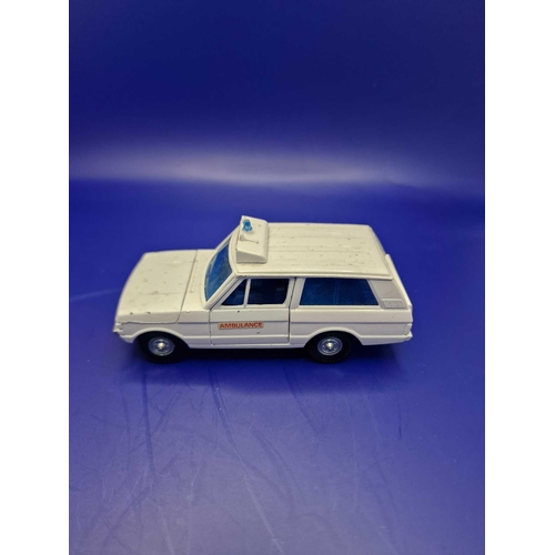 297 - Dinky Diecast #268 Range Rover Ambulance Unboxed 1973 - 1977