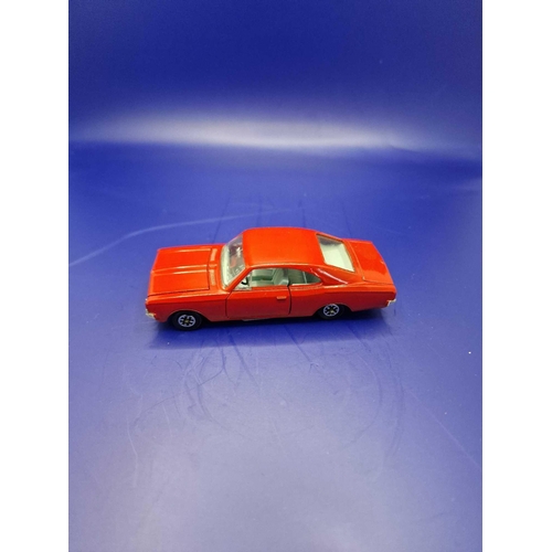 303 - Dinky Diecast #179 Opel Commodore in red with blue interior Unboxed