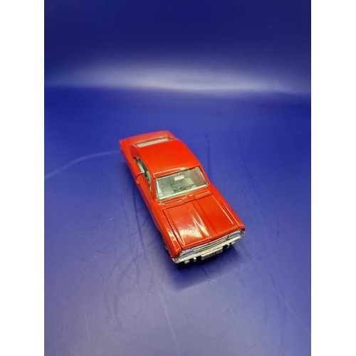 303 - Dinky Diecast #179 Opel Commodore in red with blue interior Unboxed