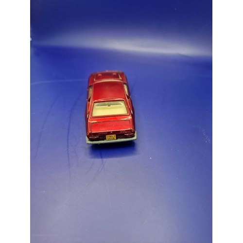 305 - Dinky Diecast #90 Monteverdi 375L in red with White interior and cast hubs Unboxed 1970 - 1974