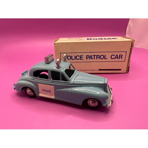 110 - Budgie Toys, Police Patrol Car in pale blue. #246