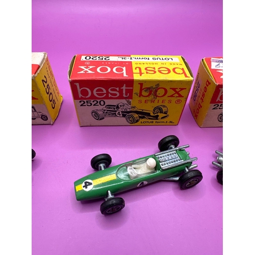 111 - group of 3 best box series Diecasts made on Holland. 2505 T-Ford 1919 two seater in green with blue ... 