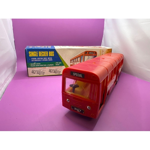 124 - NFIC made in Hong Kong, single decker bus catalogue number 3107