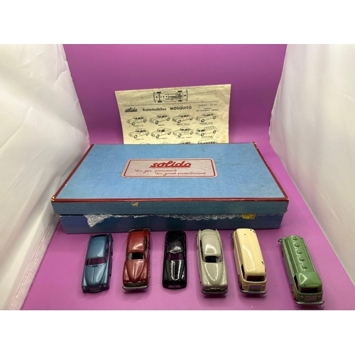 131 - Solido Automobiles Mosquito gift set. VERY RARE