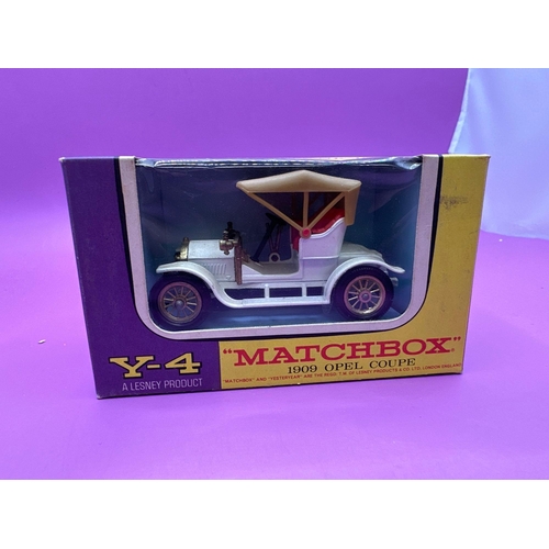 151 - Matchbox models of yesteryear, a Lesney product Y for 1909 Opal coupe