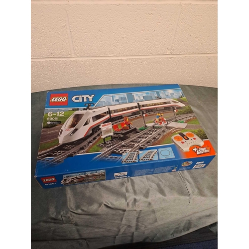 10 - Lego city set number 60051 High speed passenger train set In good condition unopened