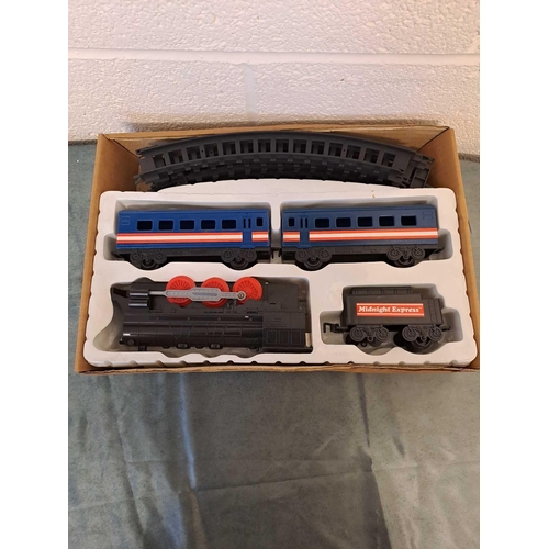 33 - Western express complete in box  Box slightly damaged