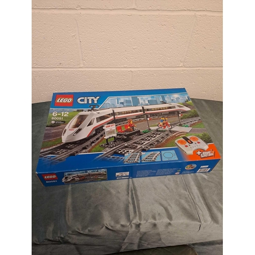 12 - Lego city set number 60051 High speed passenger train set In good condition unopened