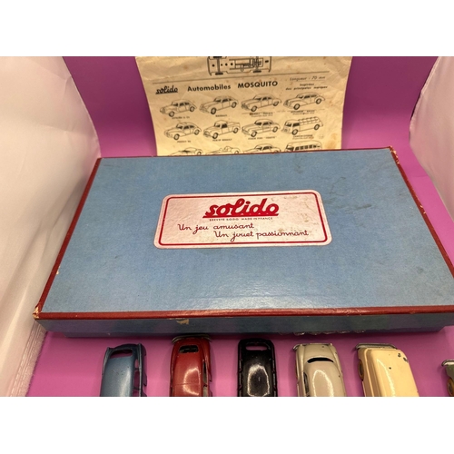 131 - Solido Automobiles Mosquito gift set. VERY RARE