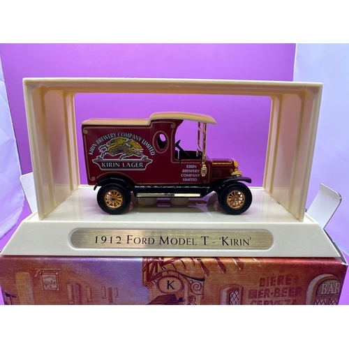 143 - Matchbox models of the yesteryear, the great bears of the World Series 1912, ford model. T Kirin Lar... 