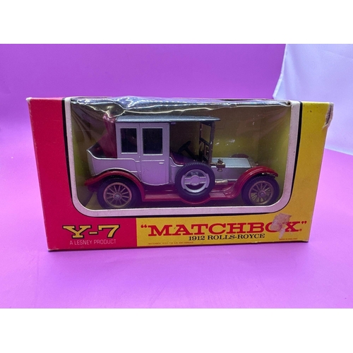 147 - Matchbox models of the yesteryear Y7 Lesney Product 1912 Rolls-Royce