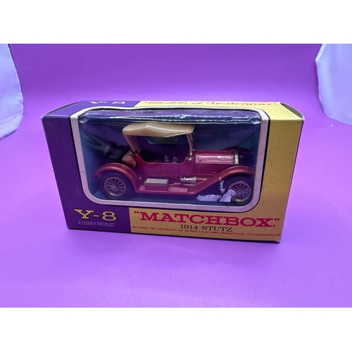 150 - Matchbox models of yesteryear, a Lesney product, Y8 1914 Stutz