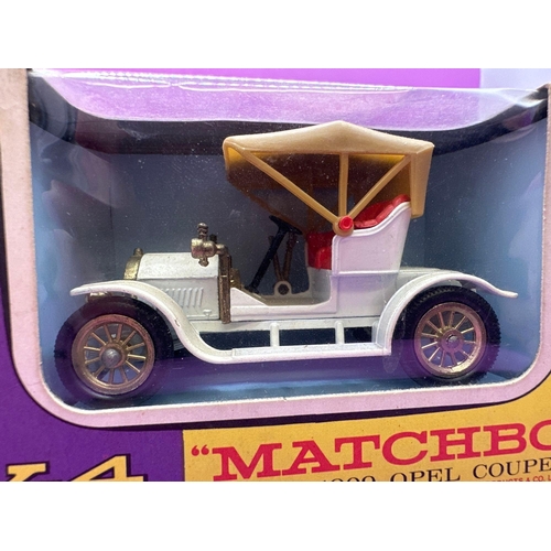 151 - Matchbox models of yesteryear, a Lesney product Y for 1909 Opal coupe