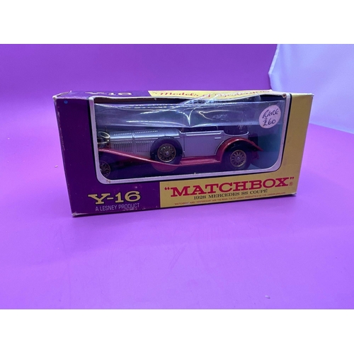 152 - Matchbox models of the yesteryear, A lesney product, Y 16, 1928, Mercedes S S. Coupe