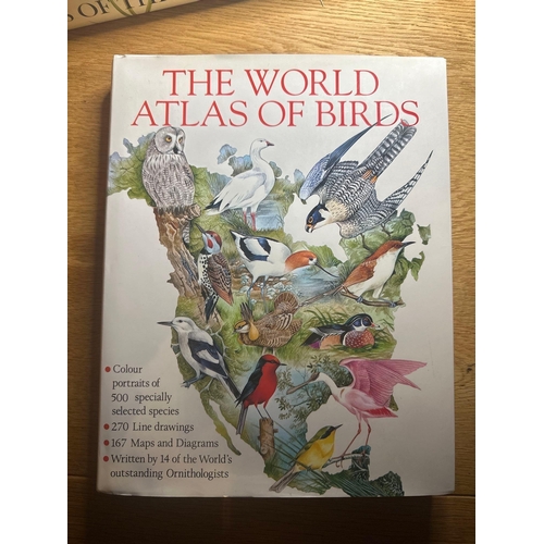 508 - Lot of 4 bird books. Birds of the world by Oliver L Austin. the world atlas of birds. The Tale of th... 