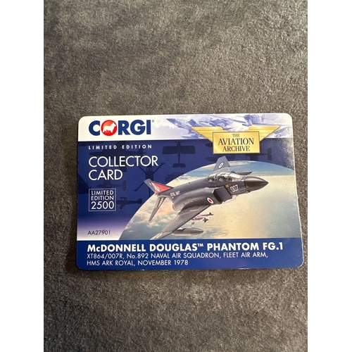 9 - Corgi Limited edition The Aviation archive McDonnell Douglas Phantom fg.1 XT864/007R NO.892 Naval ai... 