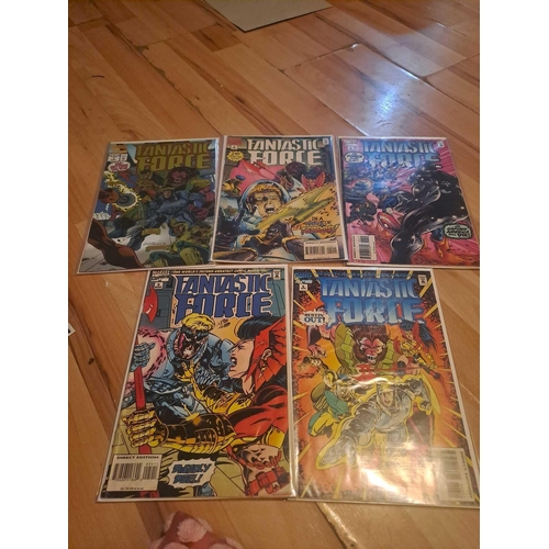 82 - Marvel Fantastic Force Busting Out Direct Edition Issues 1,2,4,5,6