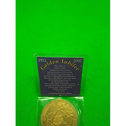 644 - 2X Golden Jubilee Coins